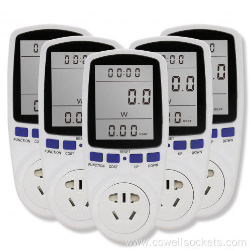 energy meter with socket adapter